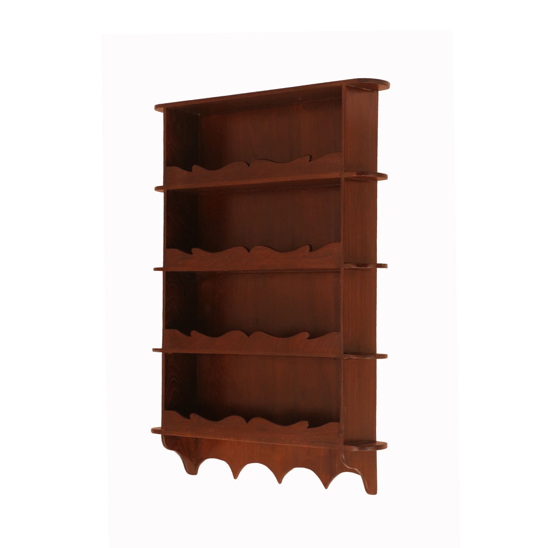 Minaret Style Wall Cabinet (Dark Tone) Book Rack