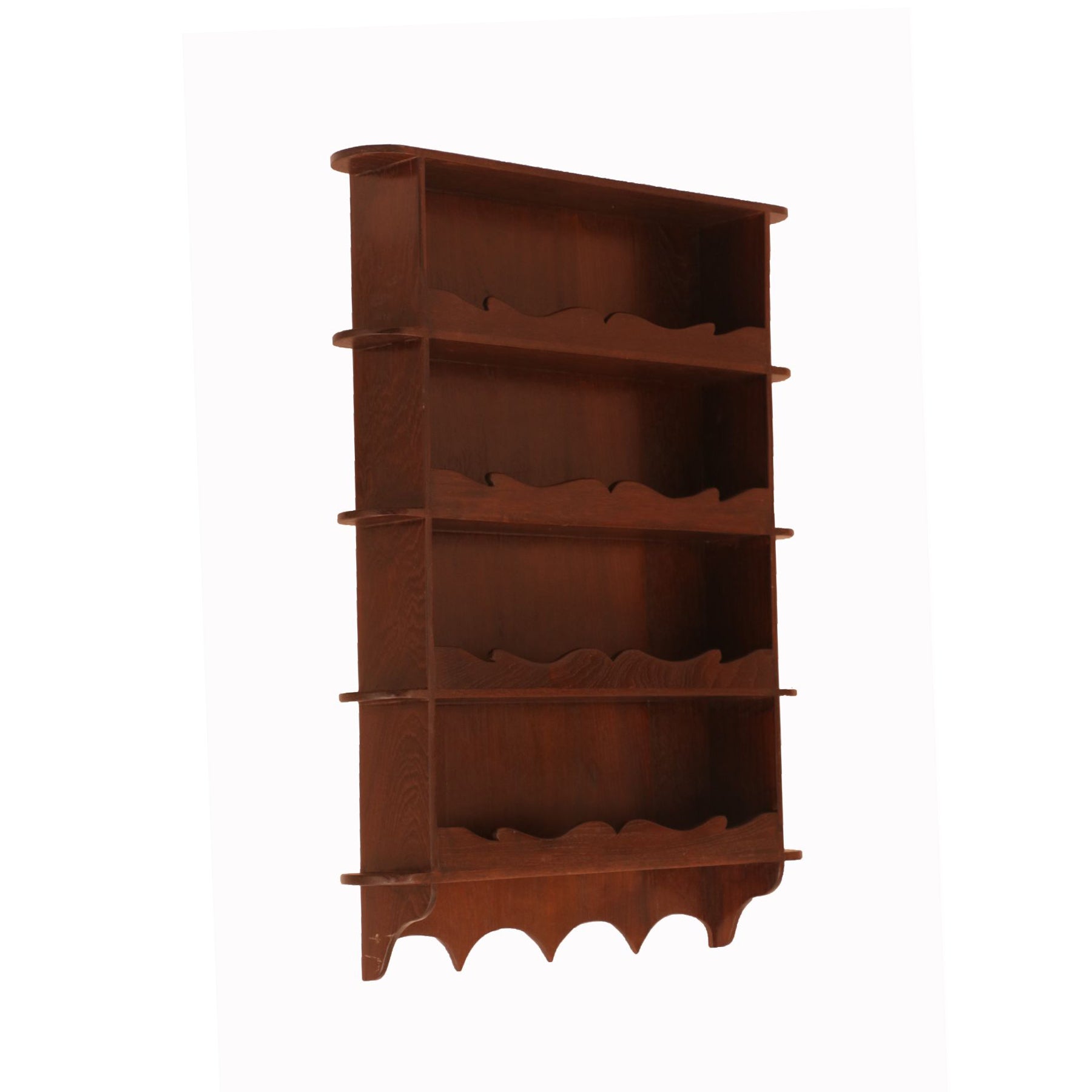 Minaret Style Wall Cabinet (Dark Tone) Book Rack