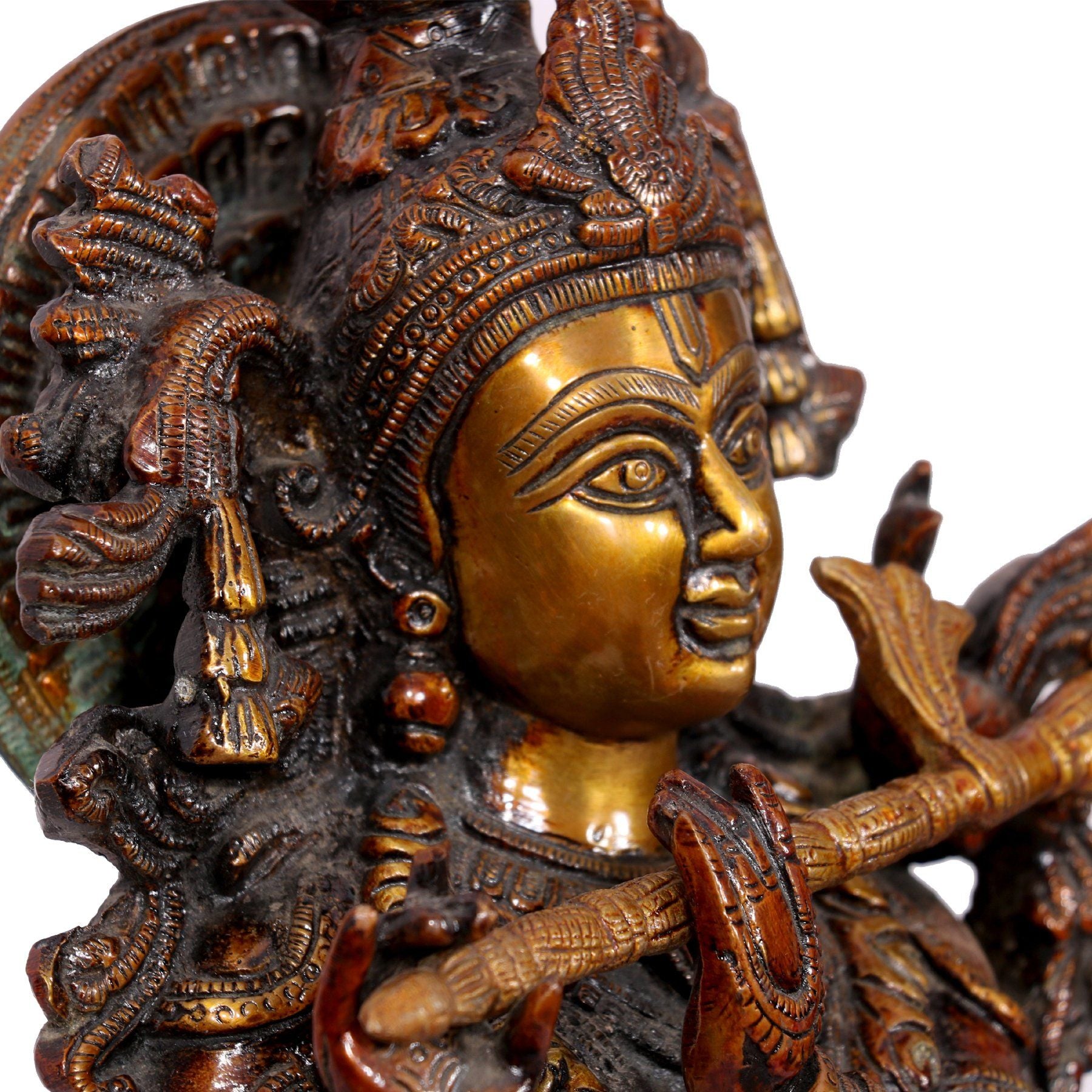 Brass Krishna Statue Statue