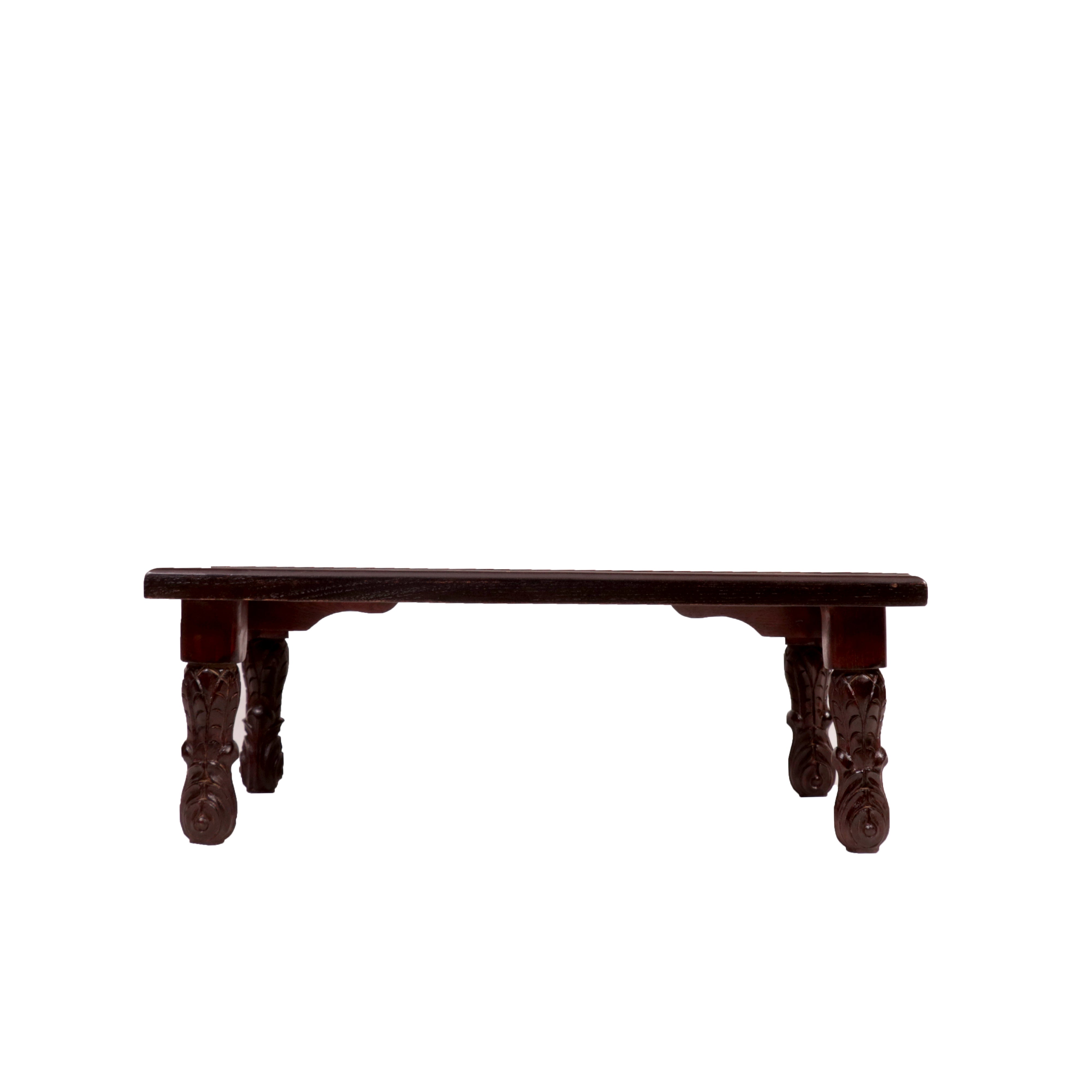 Dark wood folding discount table