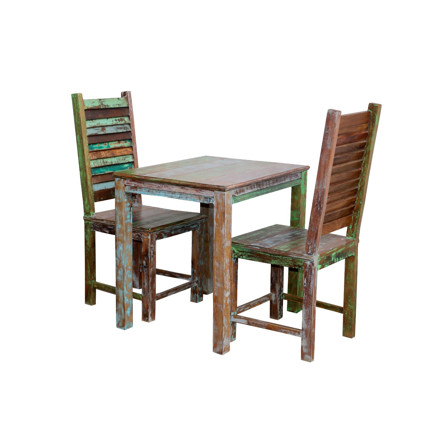 Outdoor Distressed Dining Set Dining Set
