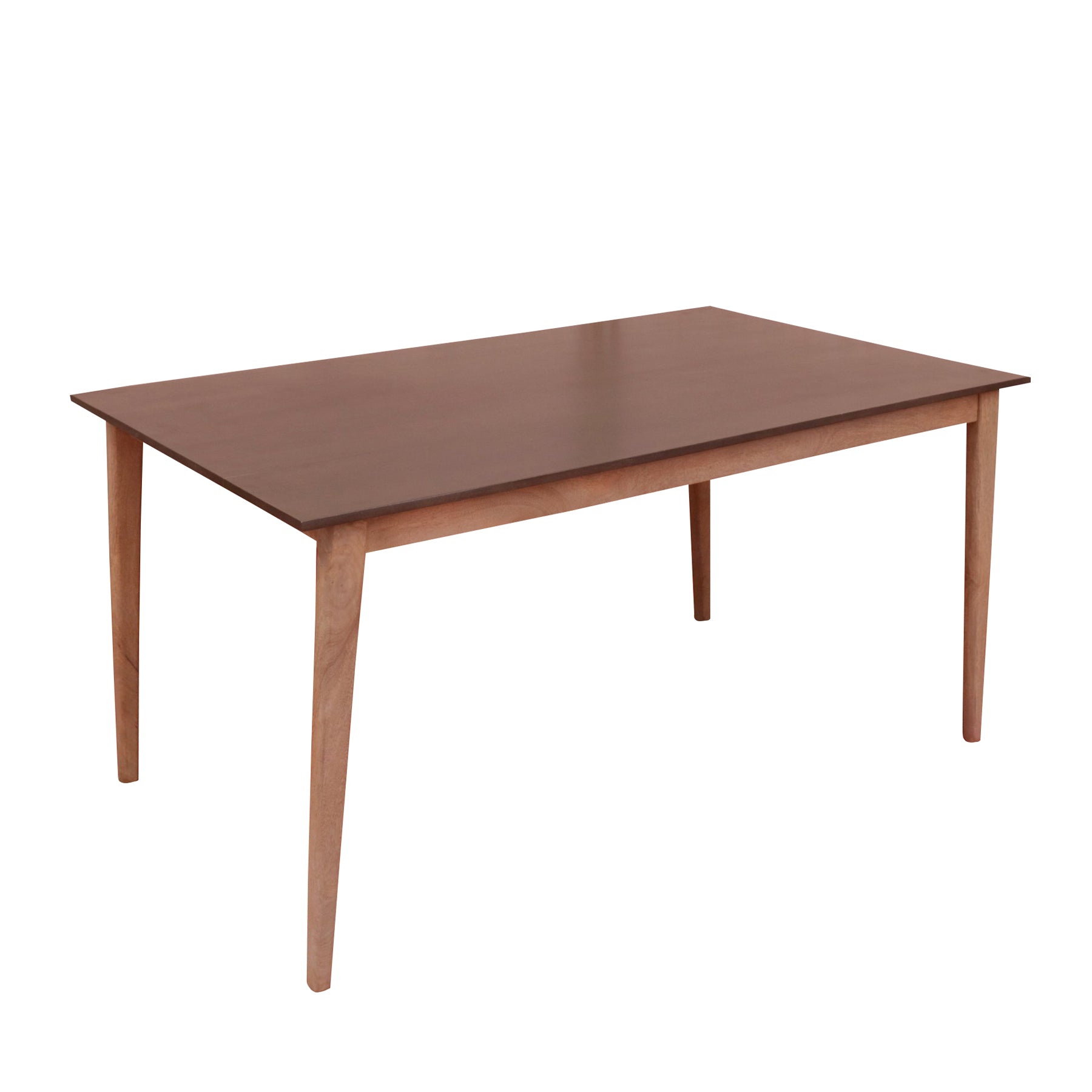 Simple Rectangle Table Slight Straight Dining Table