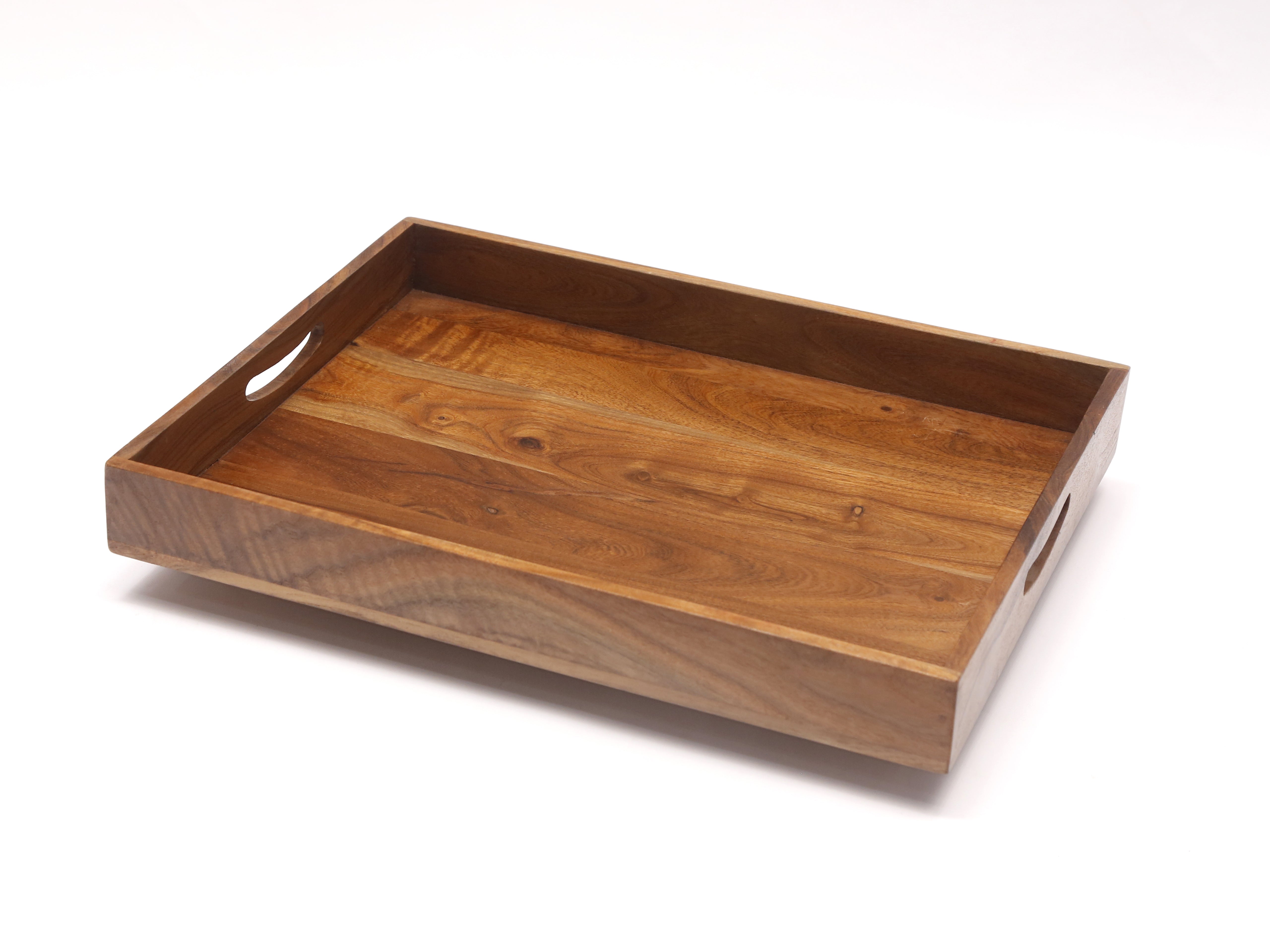 Inclined Wooden Box Tray Set Tray