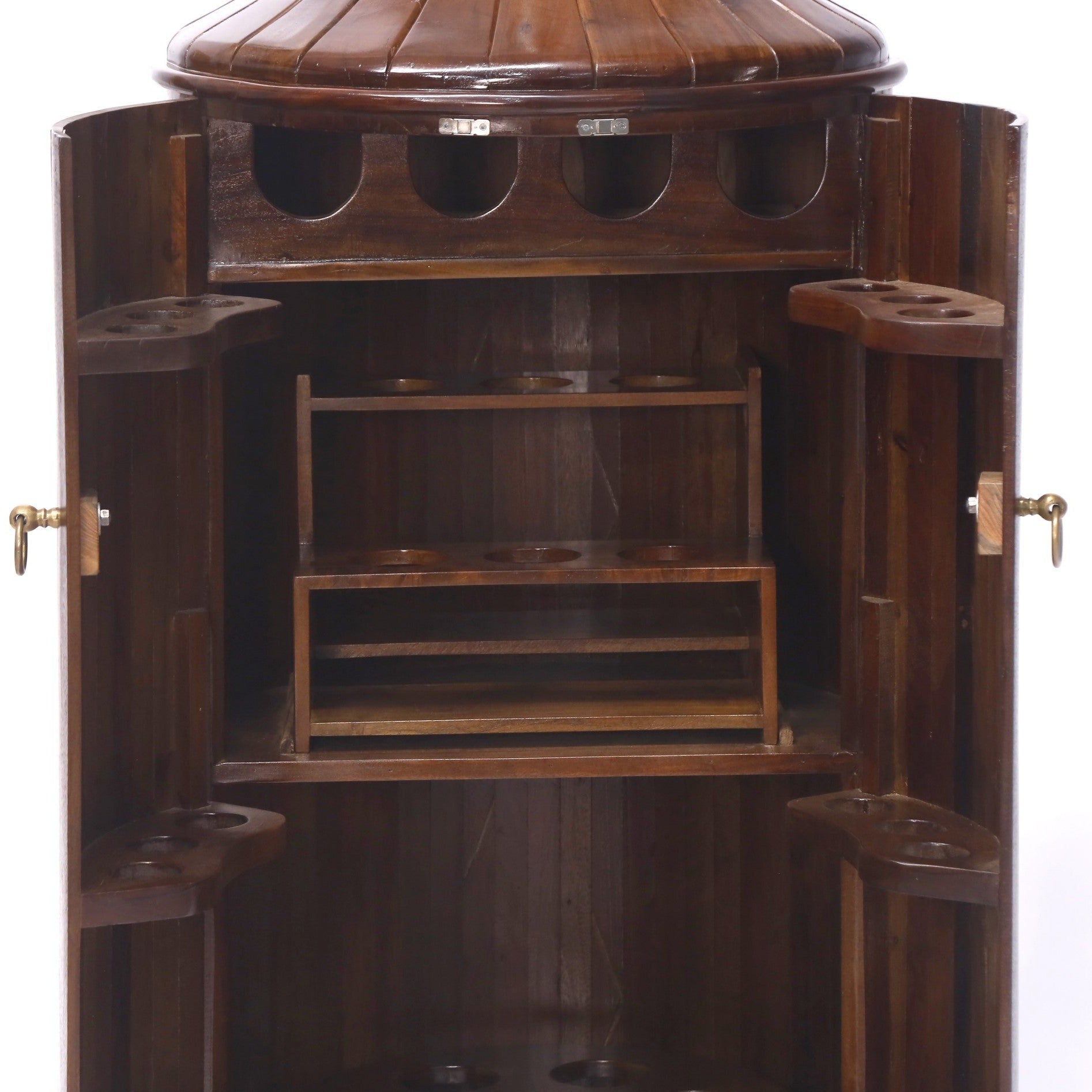 Spherical Classical Bar Bottle Bar Cabinet