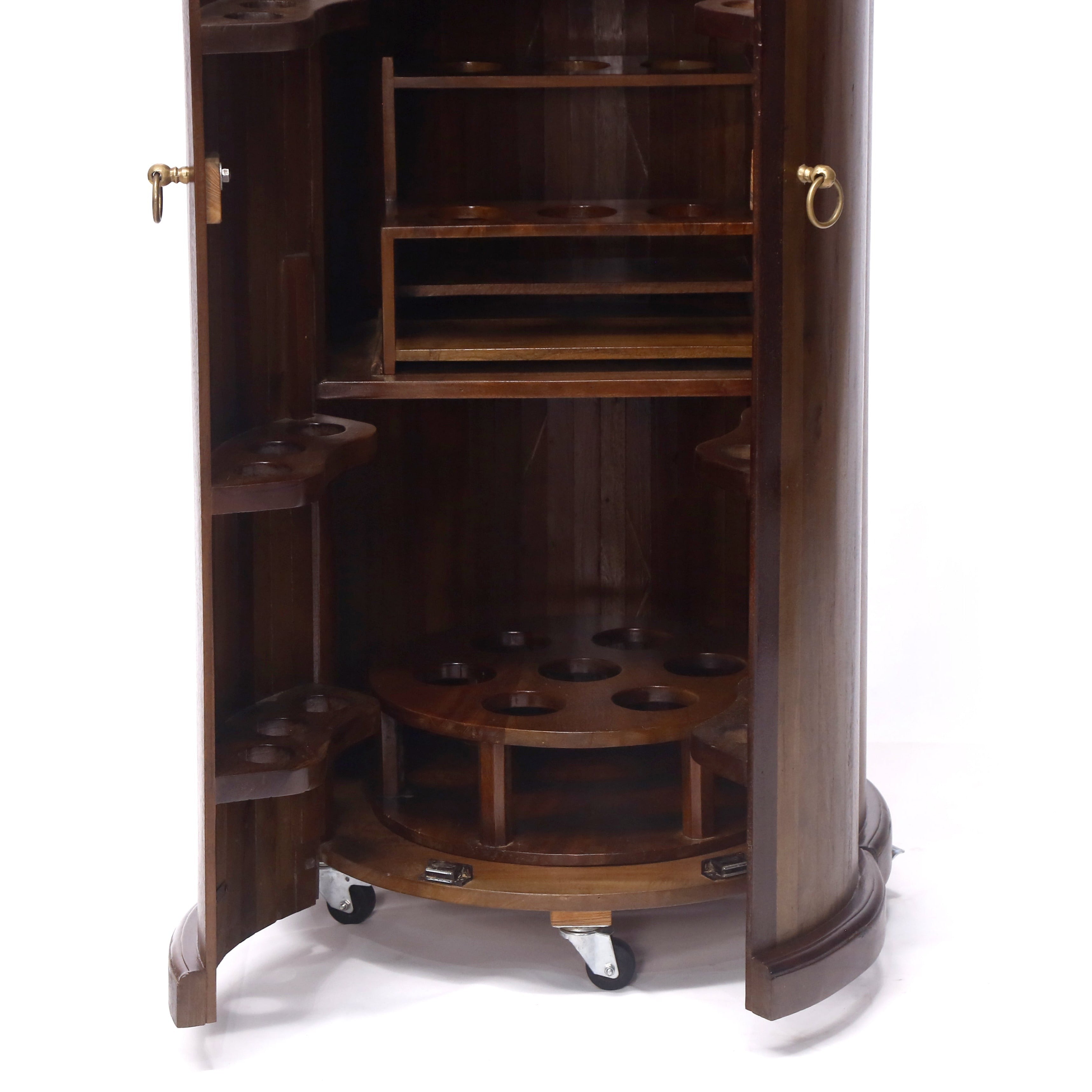 Spherical Classical Bar Bottle Bar Cabinet