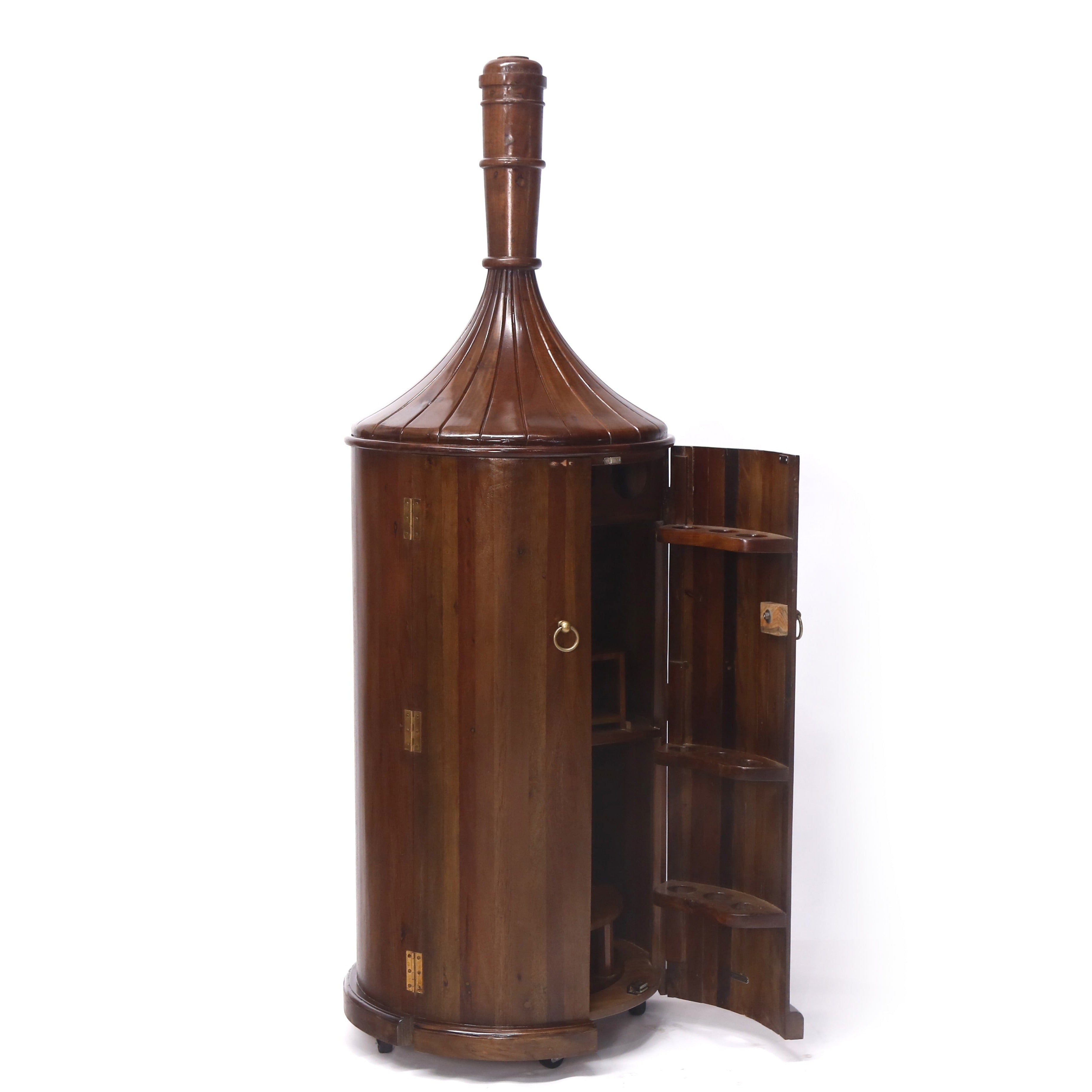 Spherical Classical Bar Bottle Bar Cabinet