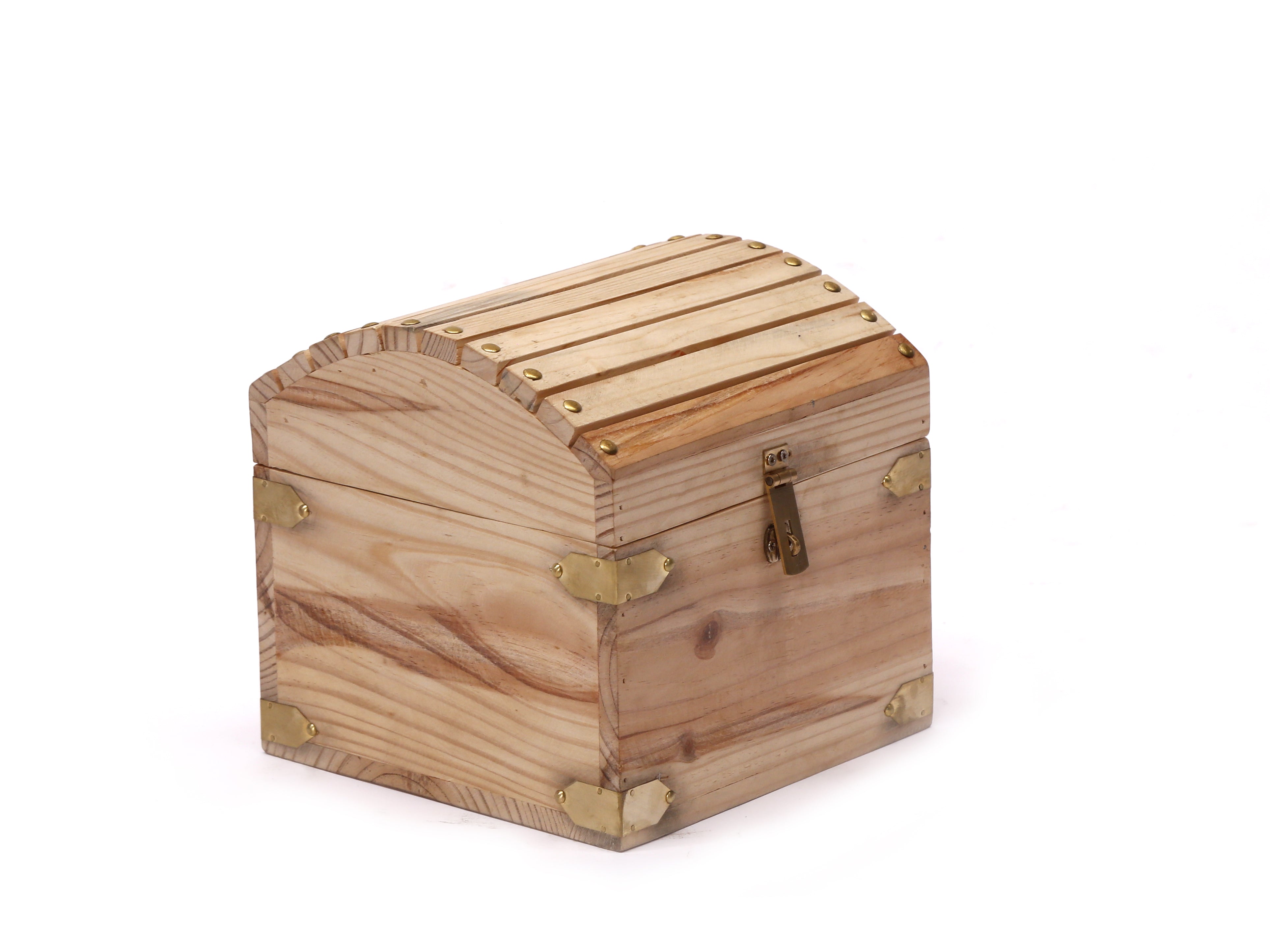 DIY Unfinished Wood Treasure Boxes - 12 Pc.