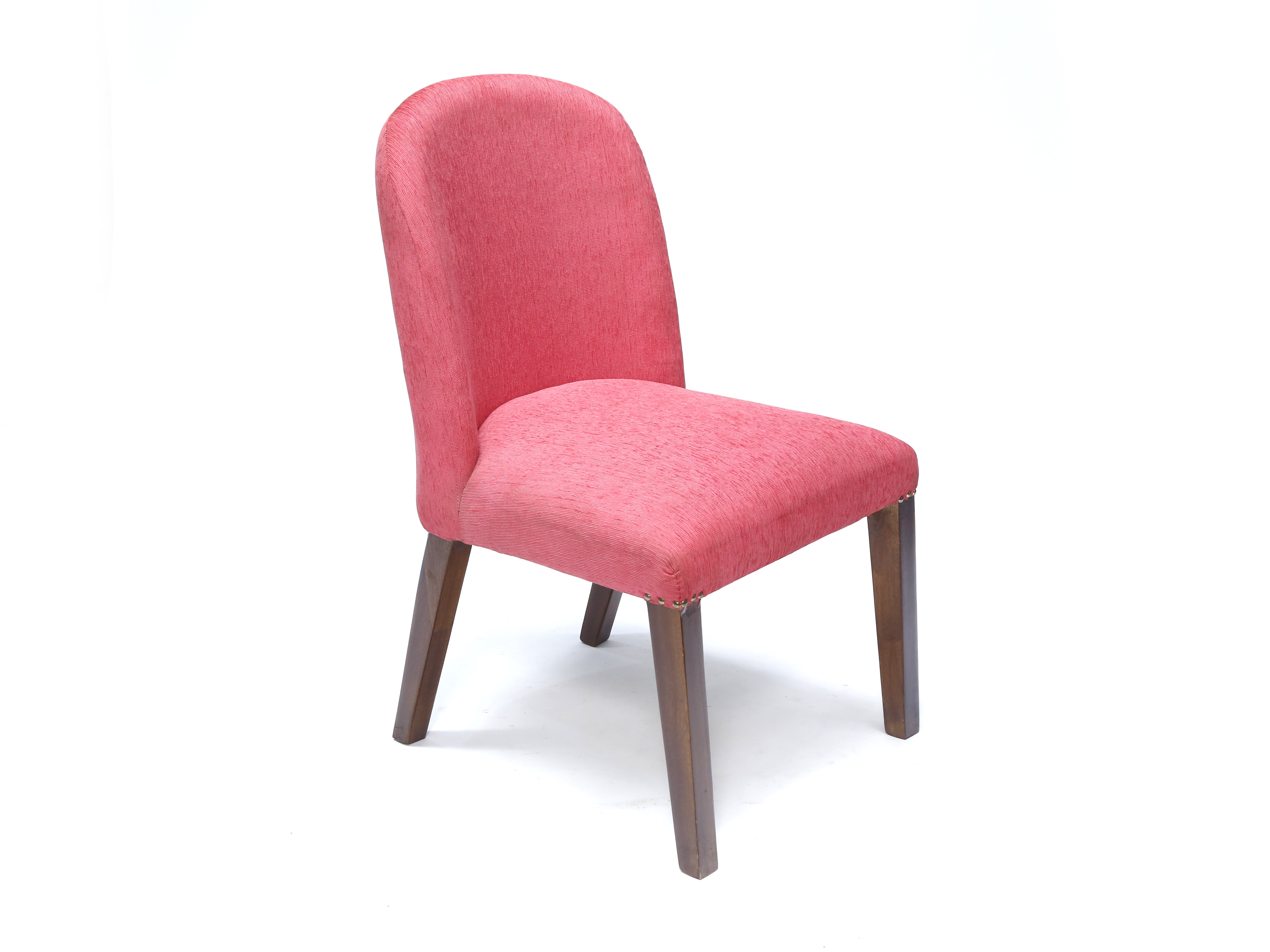 (Set of 2) Wood Stylish Pink Dinning office all purpose Chair Dining Chair