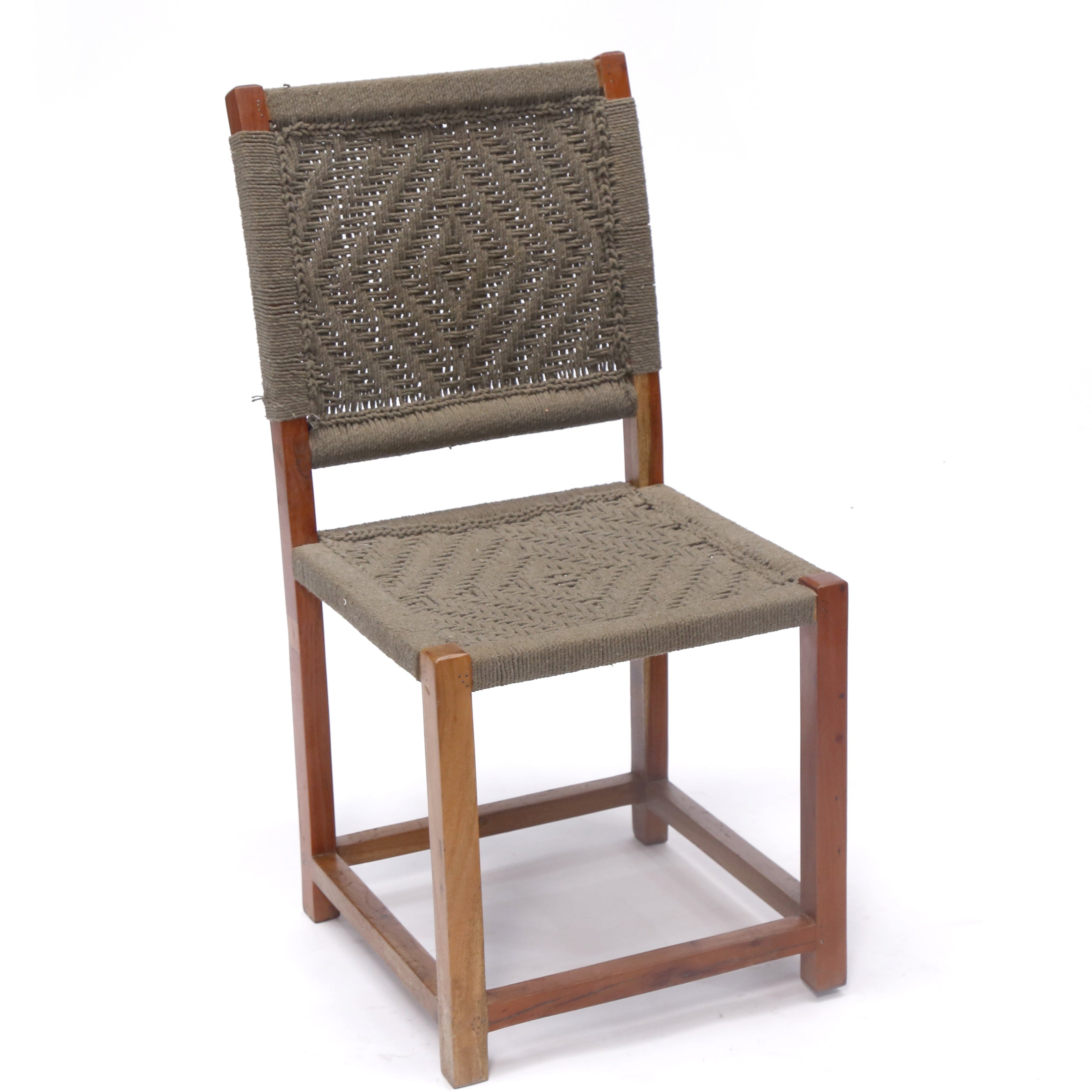 (Set of 2) Woven Chair Set Folding Chair
