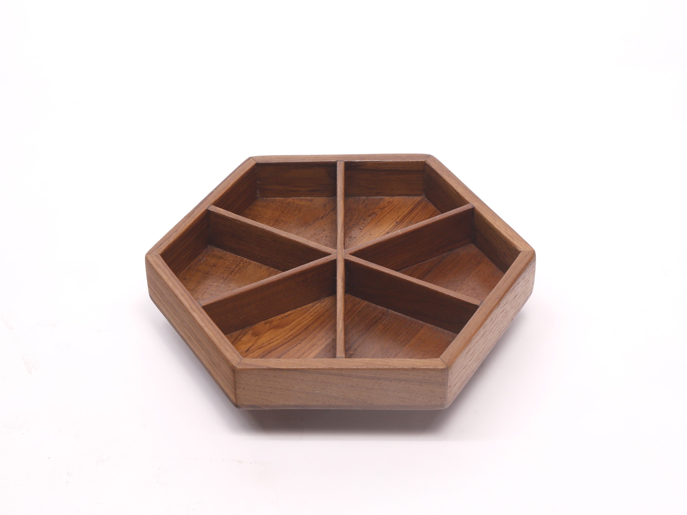 Diagonal shaped wooden platter Platter