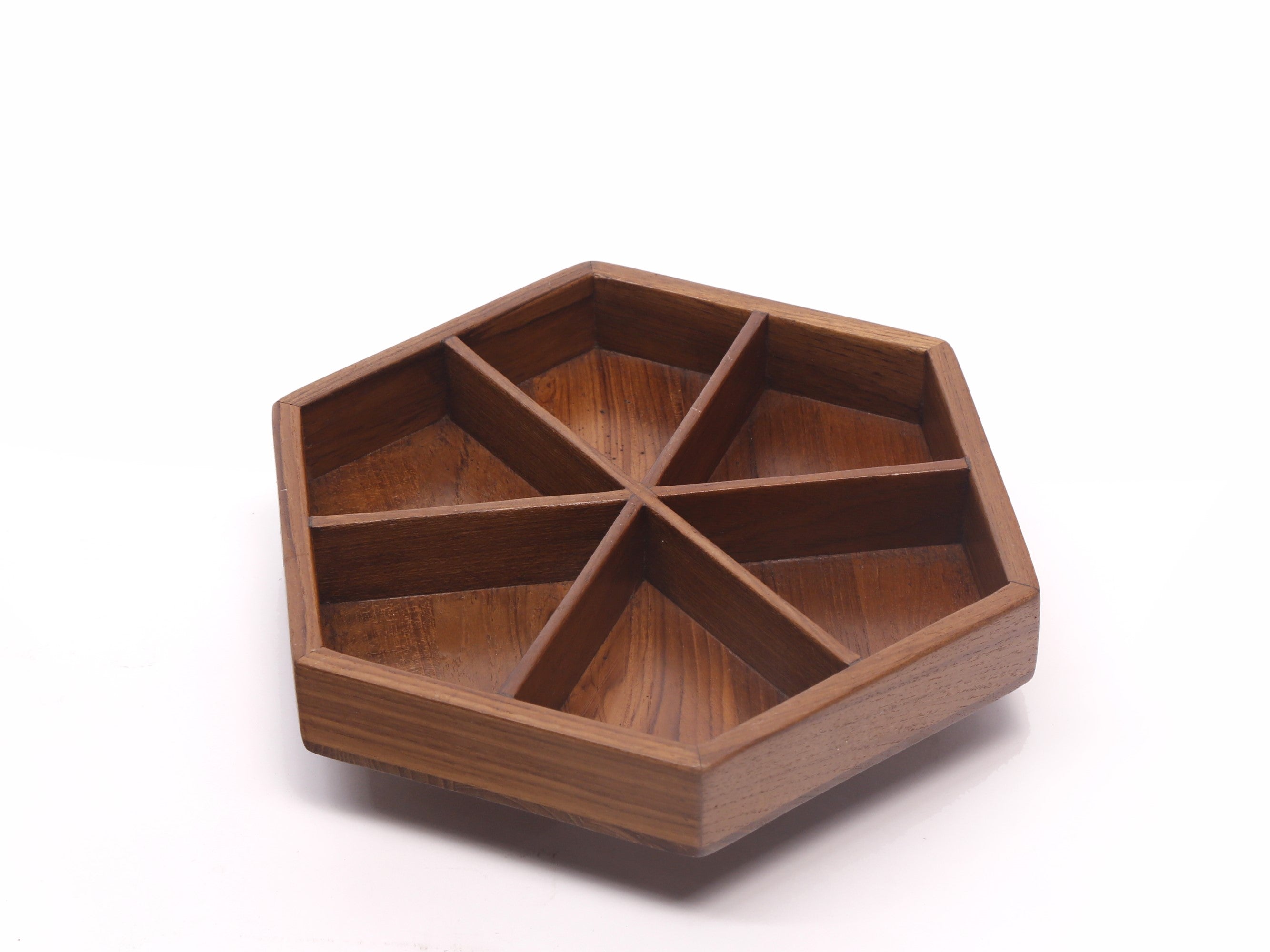 Diagonal shaped wooden platter Platter