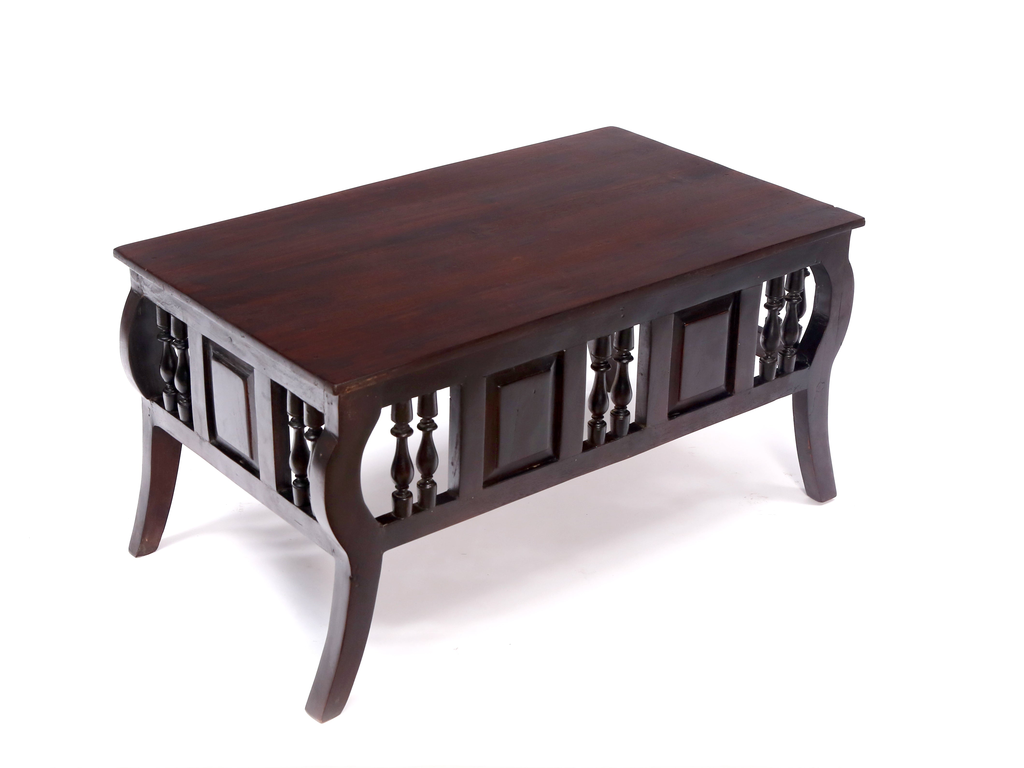Black Touch Carved Coffee Table Coffee Table