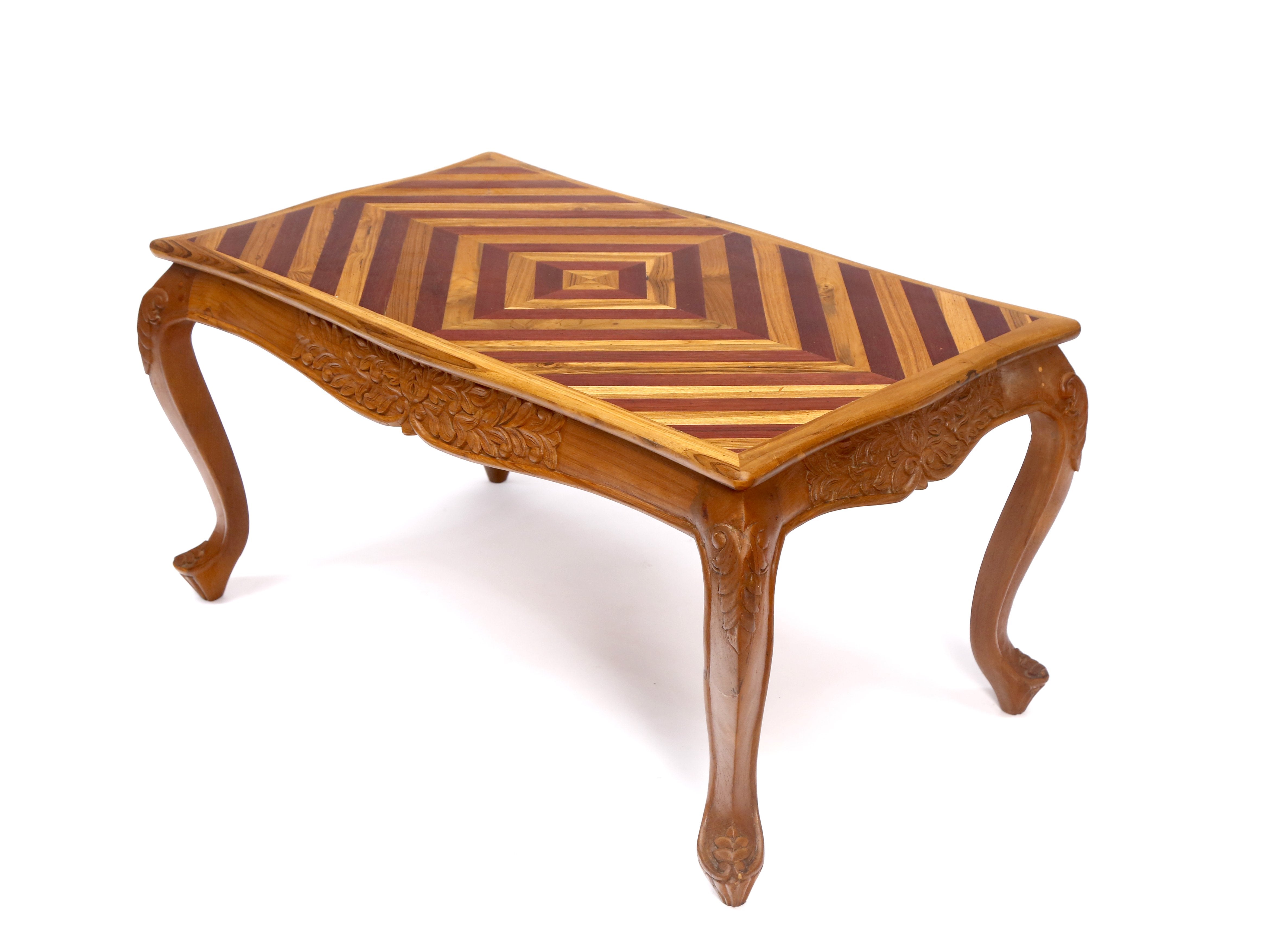Inlay Design Teak wood Coffee Table Coffee Table