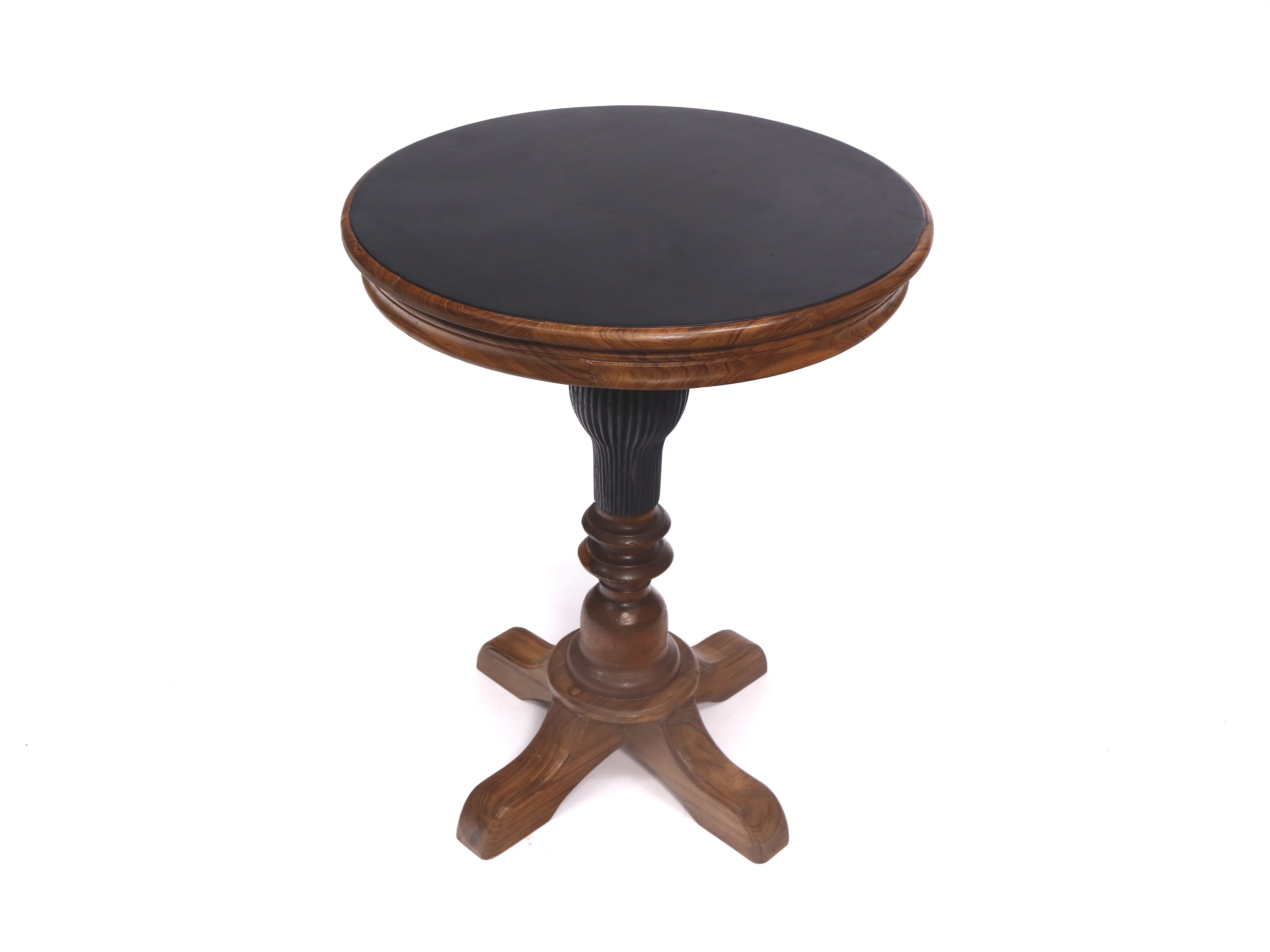 Black Rounded Kitchen Table Dining Table