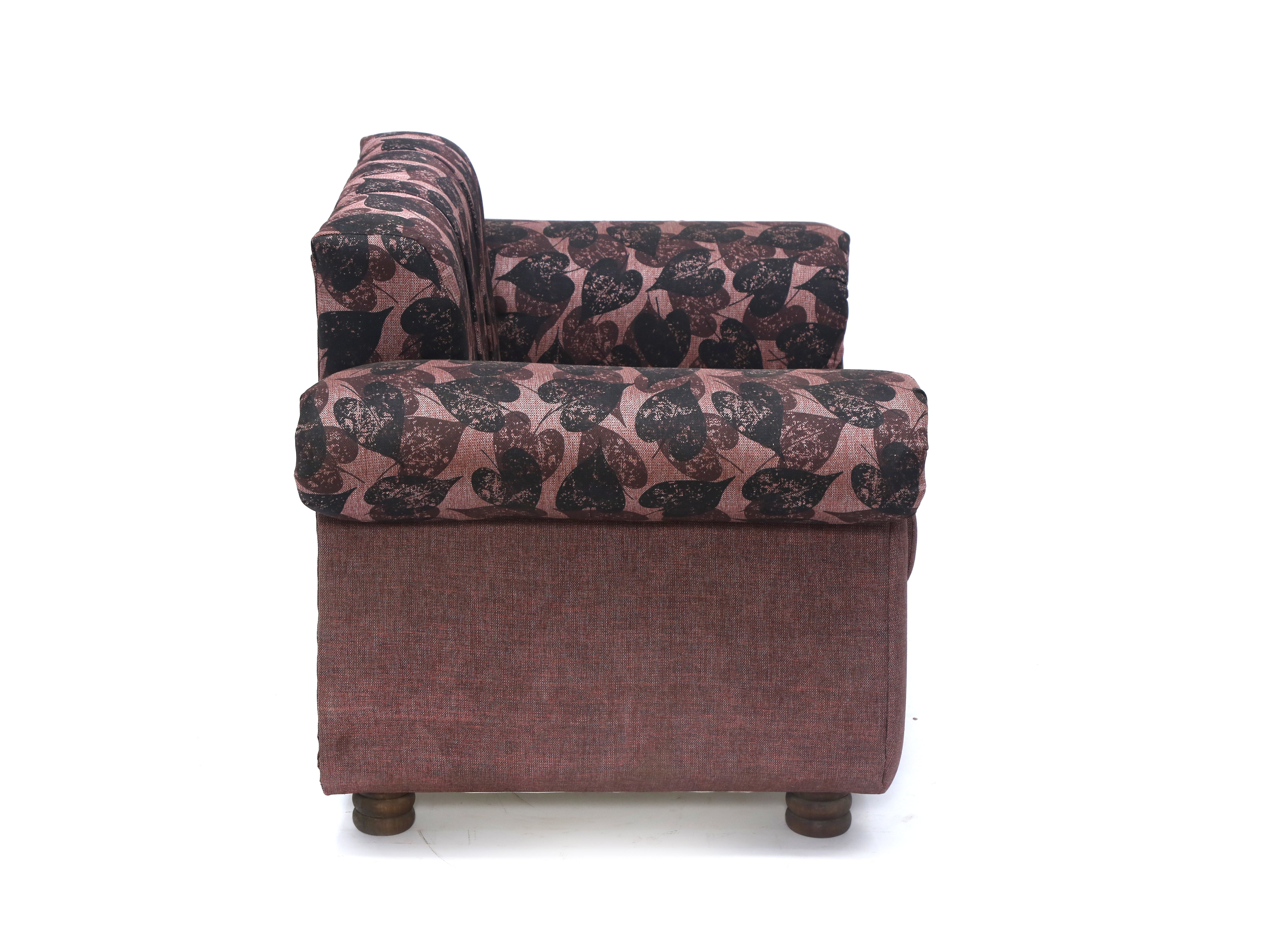 Upholstered Simplistic curve 1 Seater Sofa Sofa