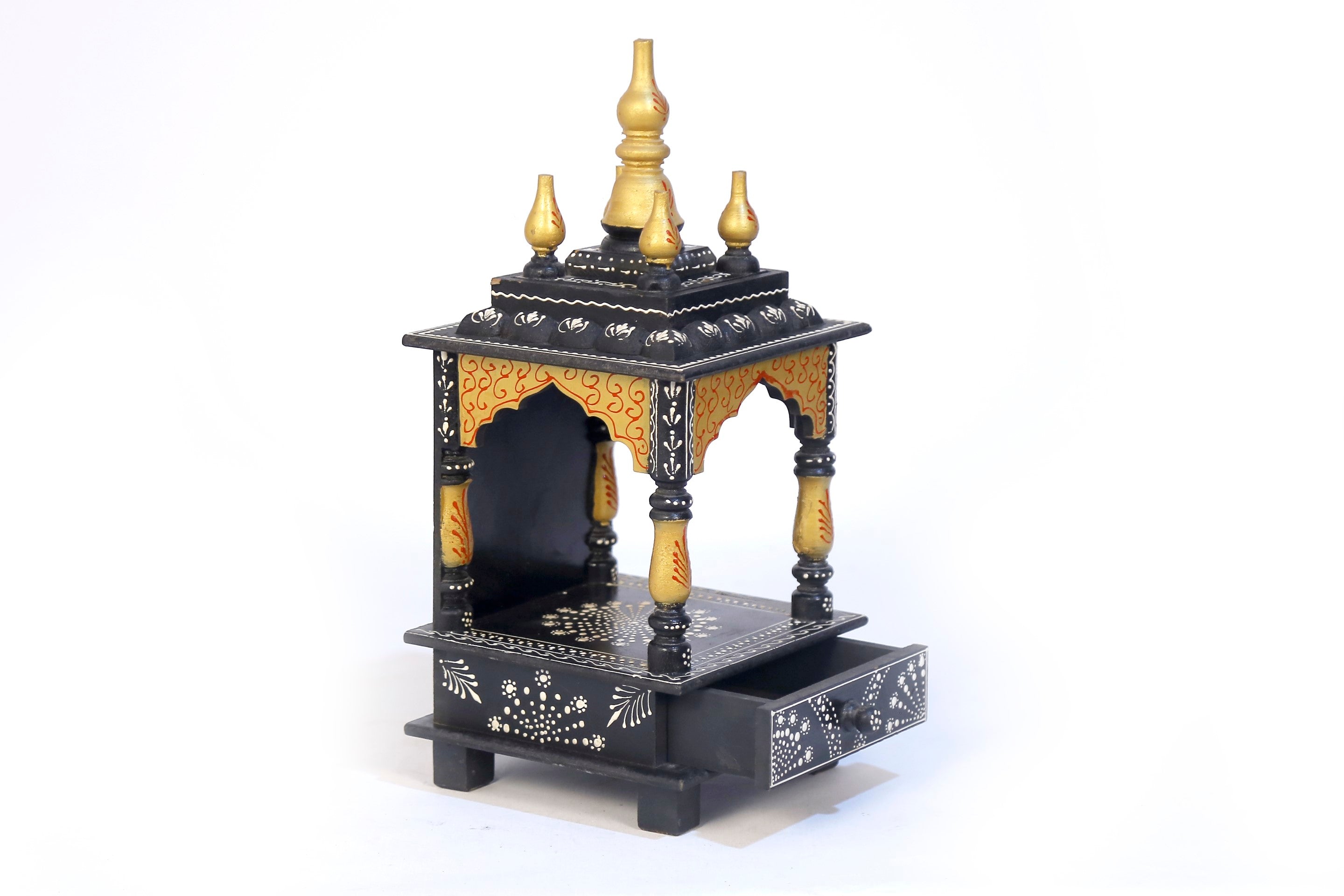 Black and Yellow Temple Temple