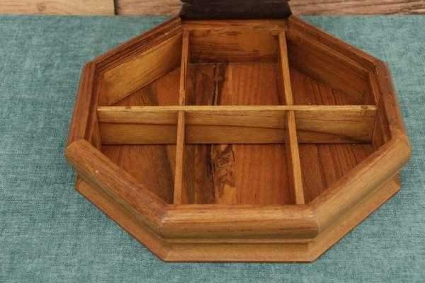 Sun Pattern Box Wooden Box