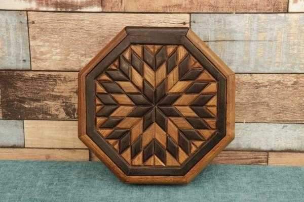 Sun Pattern Box Wooden Box
